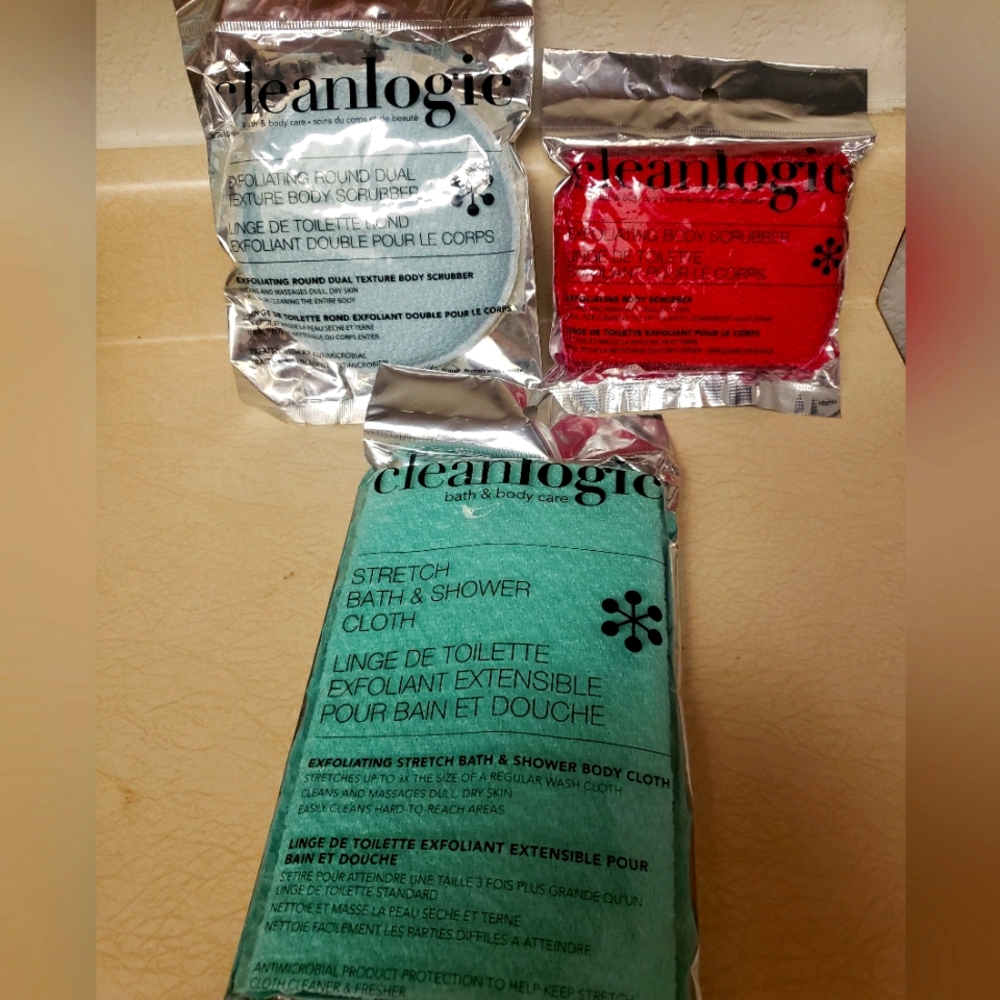 Cleanlogic Body Scrubbers